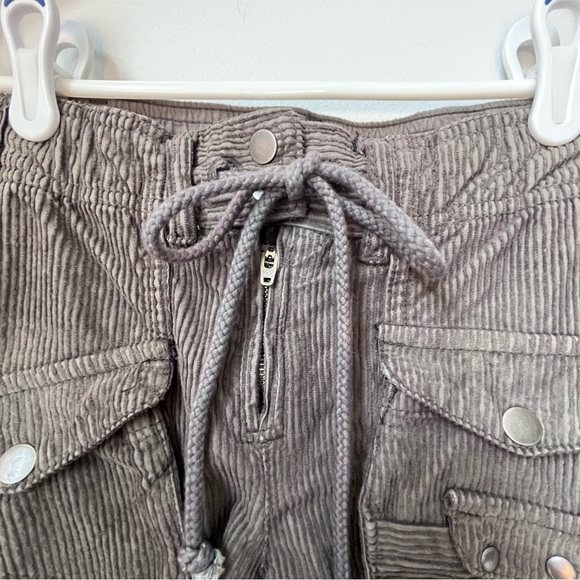 Free People Tahiti Corduroy Cargo Pants Size XS - Picture 6 of 14